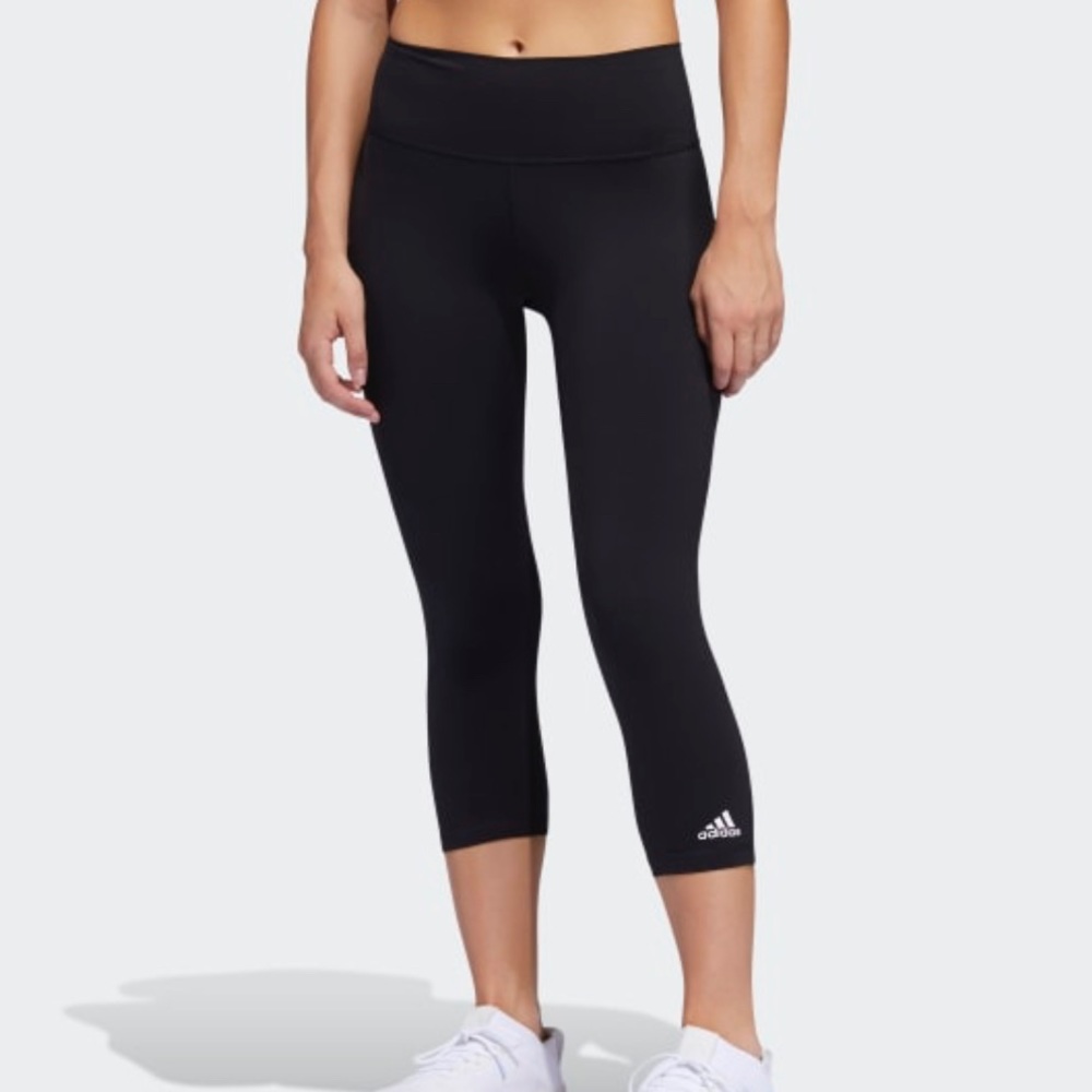 🖤 Adidas High-rise Three Quarter Tights